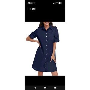 Anrabess Shirt Dress medium NWT